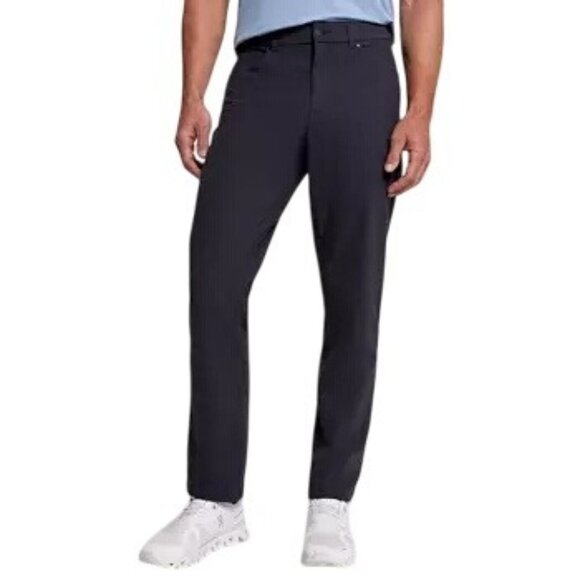 NWT VRST 34x34 Men's Limitless Athletic 5 Pocket Slim Fit Black Stretch Pant - Picture 1 of 16